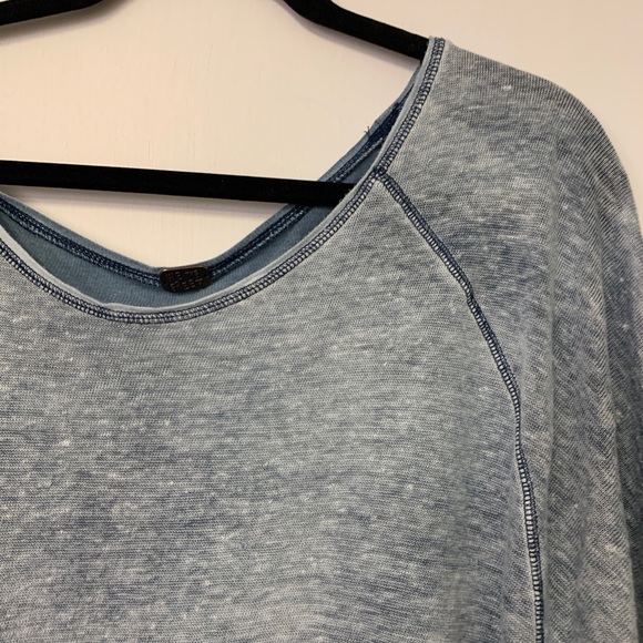 We the Free // Pale Blue Relaxed Long Sleeve Top - Picture 2 of 7